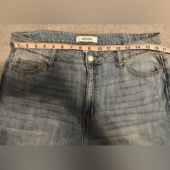 Zenana side slit jeans size 30 - Picture 9 of 11